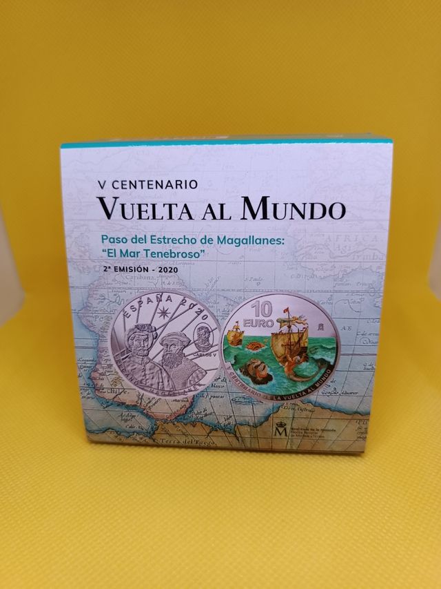 Moneda 10 euros plata España año 2020