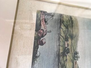 Cuadro 37x77 la lámina 21 x 60