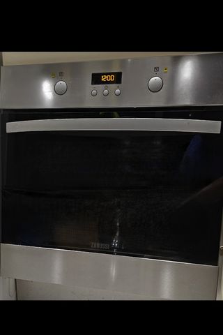 Horno Hidrolitico Inox Zanussi Zob25602 Como Nuevo