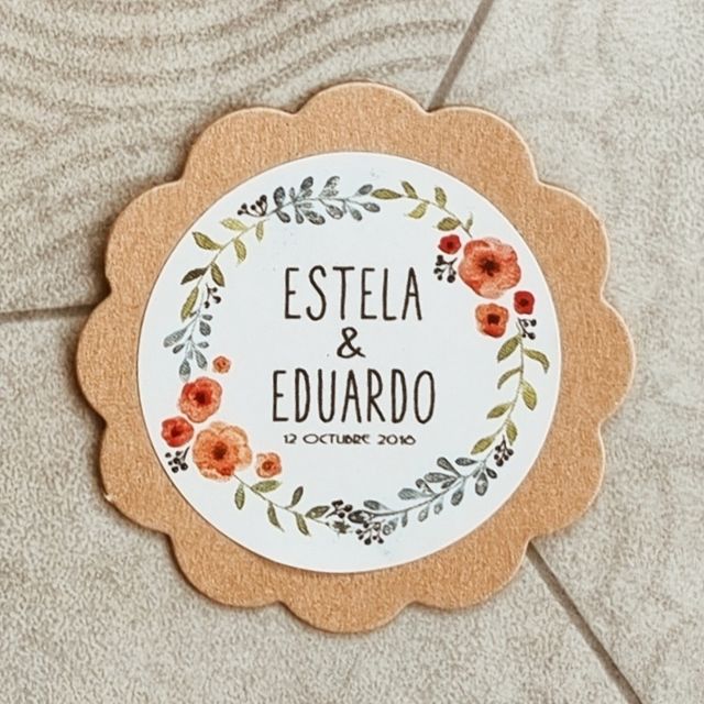 Etiquetas  para bodas