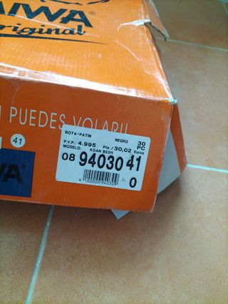 Botas con ruedas 