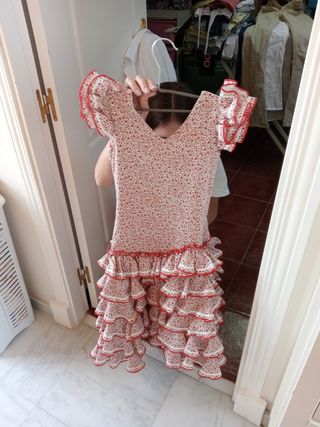 Traje flamenca niña