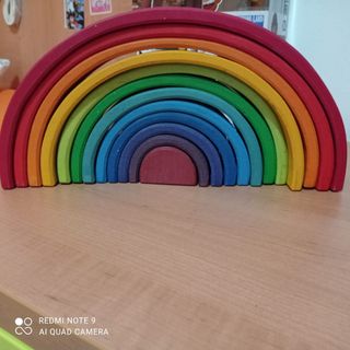 Arco iris Waldorf de montessori