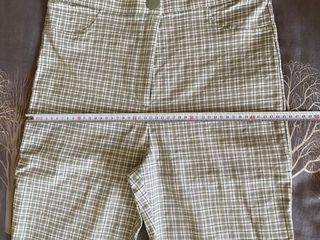 Pantalón cuadros. Zara. XL