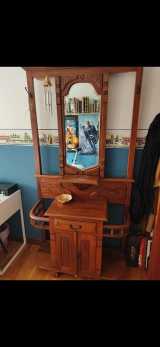 mueble antiguo, recibidor