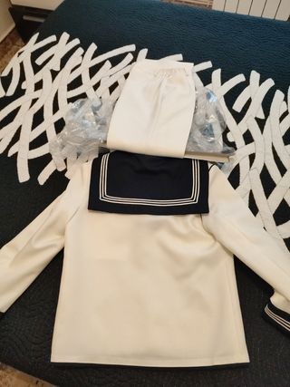 traje de comunión marinero