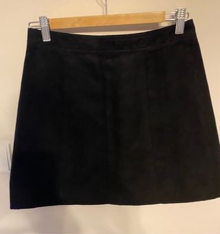 Mini falda negra