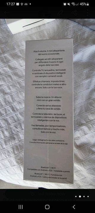 altavoz Google Nest Mini