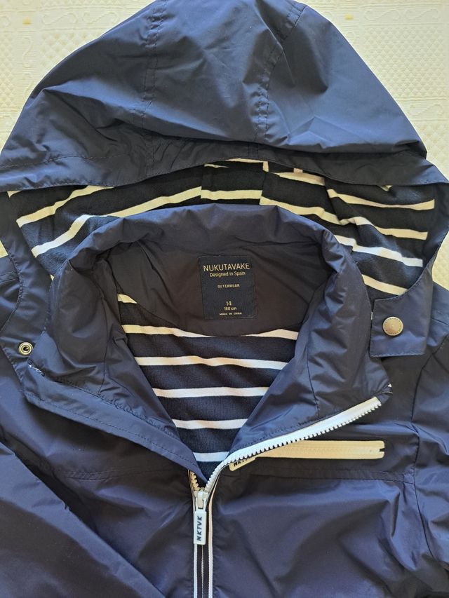 Chaqueta primavera chico como cortavientos