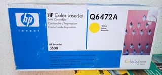 Toner original impresora HP Amarillo Q6472A