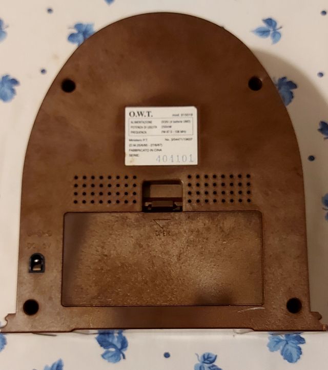 radio Charleston con presa