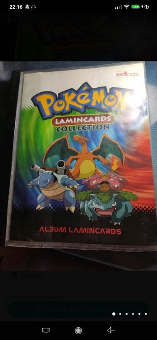 Cartas Pokemon Lamincards 1era edición 2005