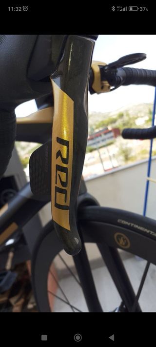 BMC Teammachine slr01 gold-black 2020 Talla 56