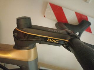 BMC Teammachine slr01 gold-black 2020 Talla 56