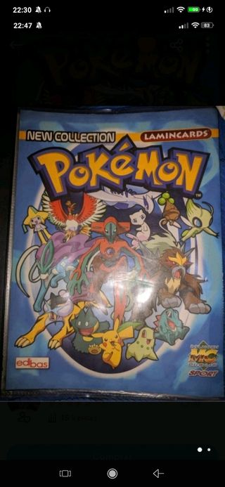 Cartas Lamincards Pokémon New Collection 3ª Edicio