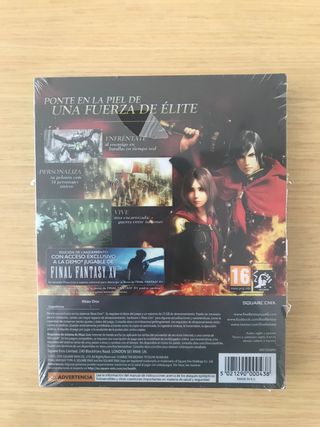 Final fantasy type hd limited Xbox one precintado