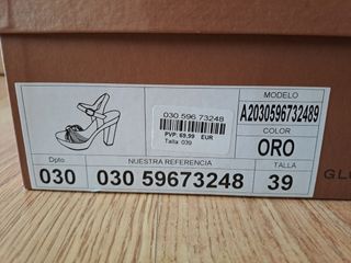 Sandalias Gloria Ortiz