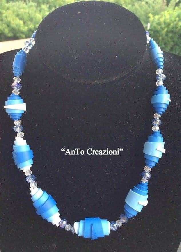 collana girocollo in pasta polimerica