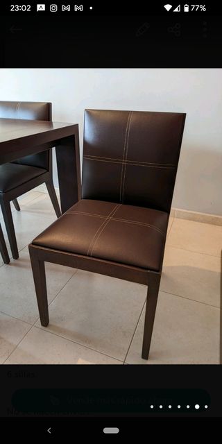 Mesa y sillas comedor