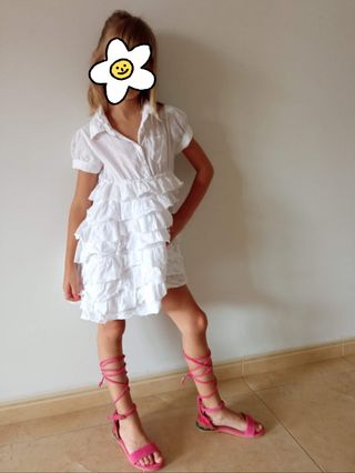 2 Vestidos niña talla 5-6