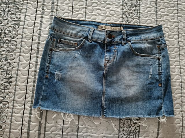 Minifalda vaquera