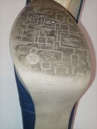 Zapatos azul 39