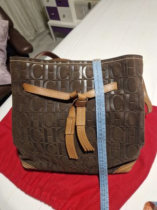 Bolso piel Carolina Herrera 