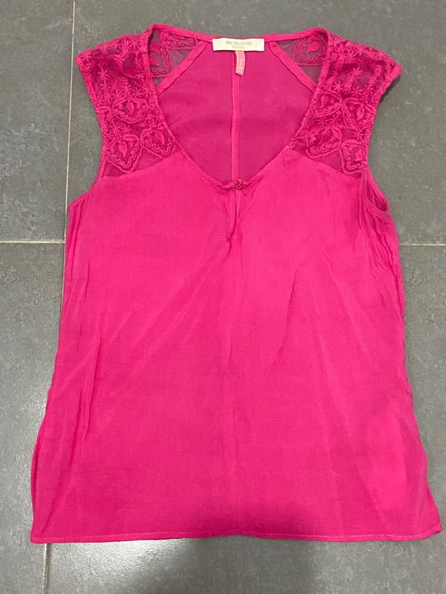 Top fucsia