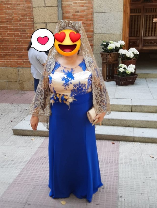 vestido madrina de segunda mano por 50 EUR en Talavera de la Reina