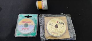 Pesca, carrete boomerang 
