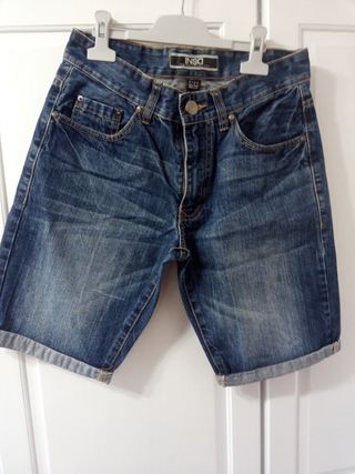 Pantalón corto vaquero Inside