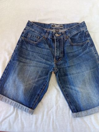 Pantalón corto vaquero Inside