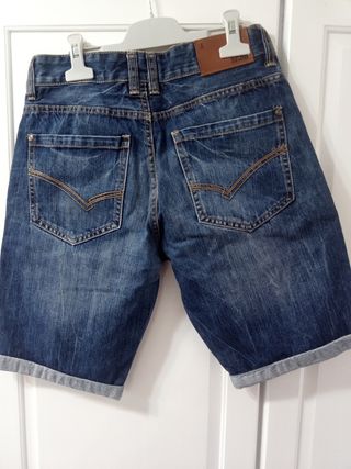 Pantalón corto vaquero Inside