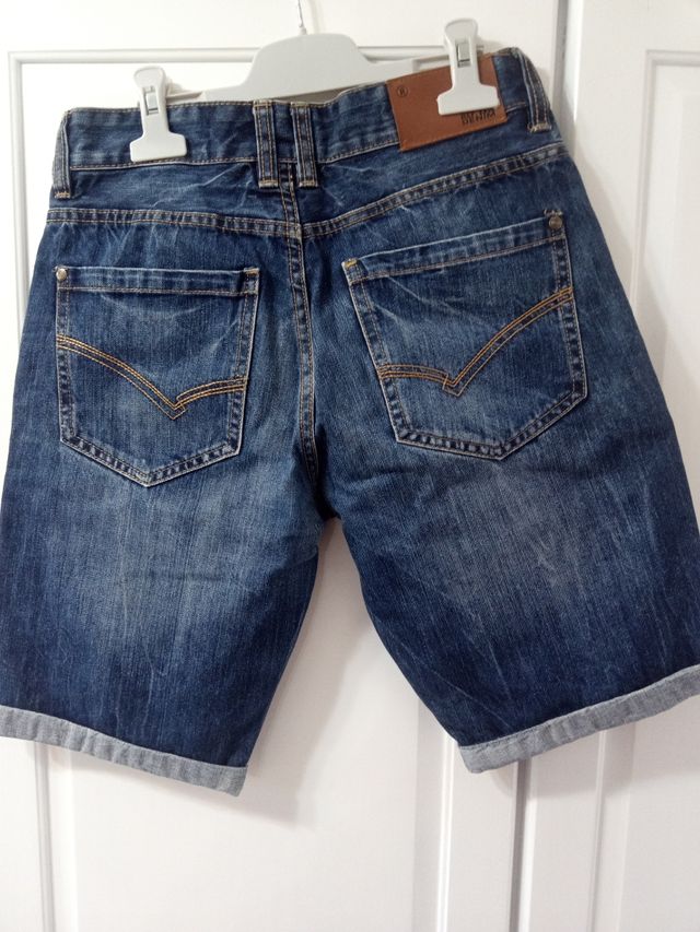 Pantalón corto vaquero Inside