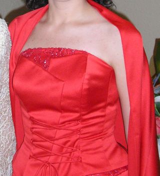 Vestido largo de fiesta