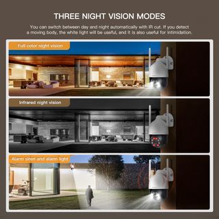 Cámara Vigilancia WiFi Exterior