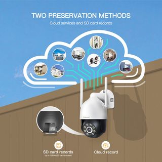 Cámara Vigilancia WiFi Exterior