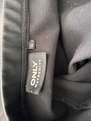 Pantalón de cuero premama