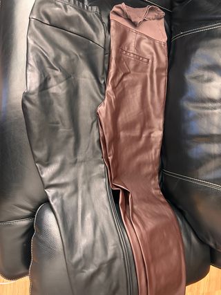 Pantalón de cuero premama