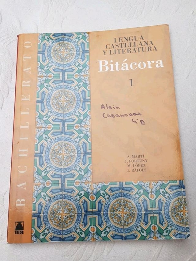 Lengua Castellana y Literatura 1 Bitácora Teide