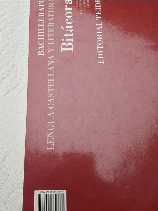 Lengua Castellana y Literatura 1 Bitácora Teide