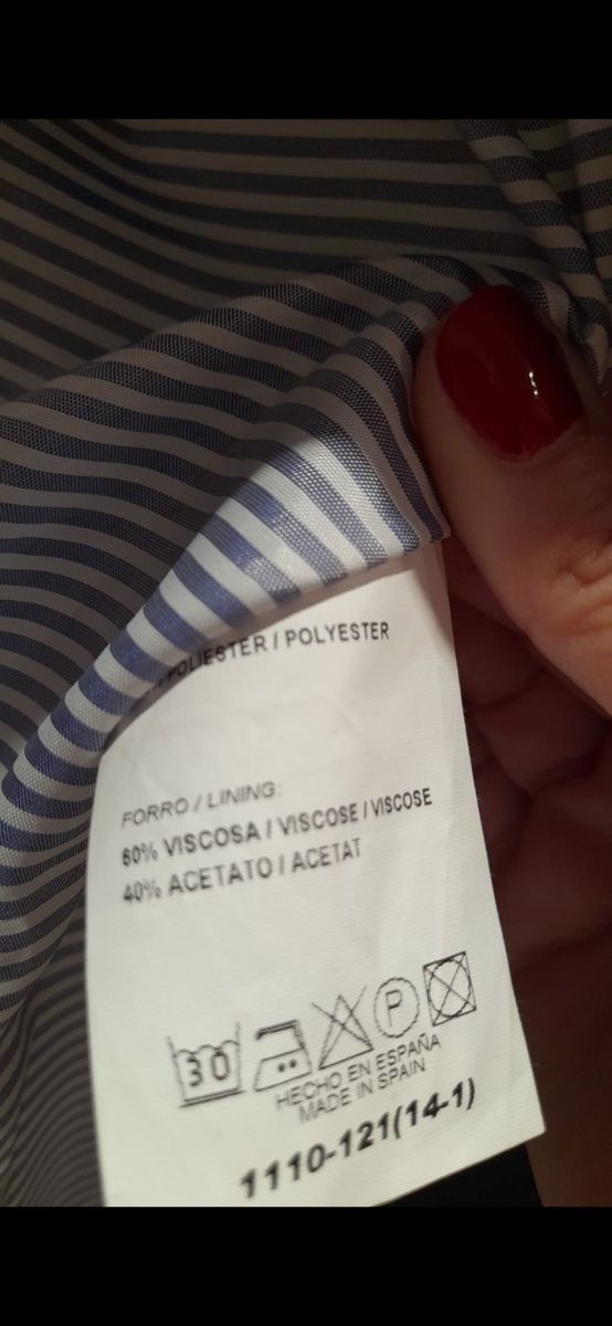 Americana cruzada mujer marino Alba Conde