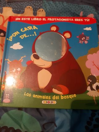 Cuento infantil Pon cara de... Animales del bosque