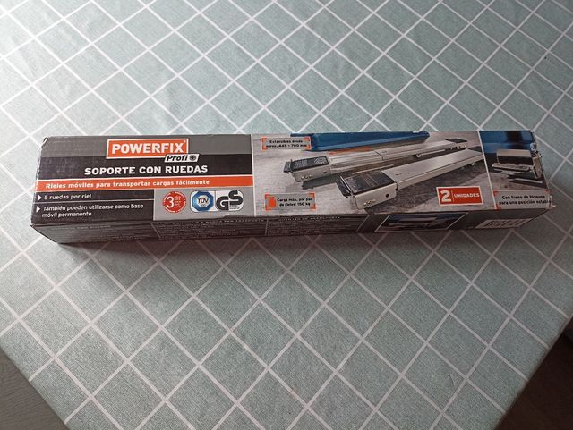 soporte con ruedas extensible carga 150 kg