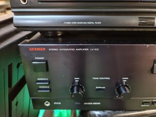 Equipo de música 4 modulos + altavoces