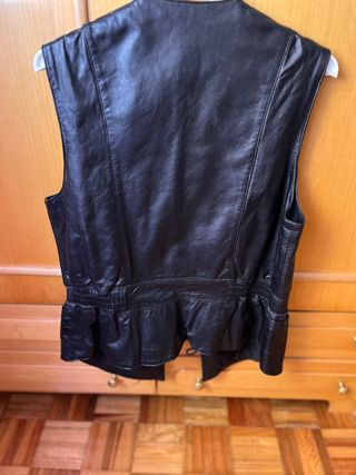 Chaleco cuero Harley Davidson original