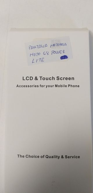 SCHERMO MOTOROLA MOTO G8 POWER LITE