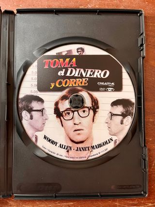 Dvd Toma el dinero y corre