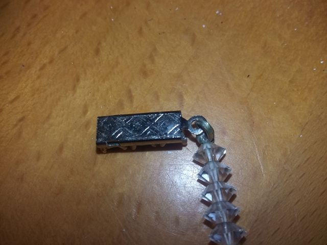 juego de colar y pulsera cristal Murano, años 70