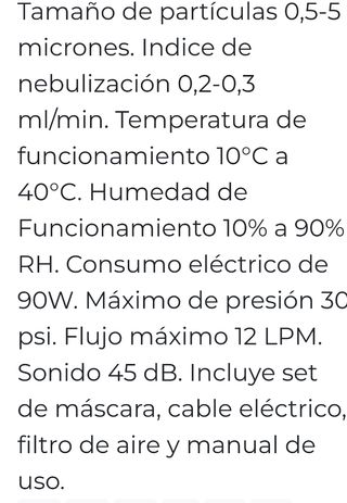 Nebulizador de piston Apex Minicare